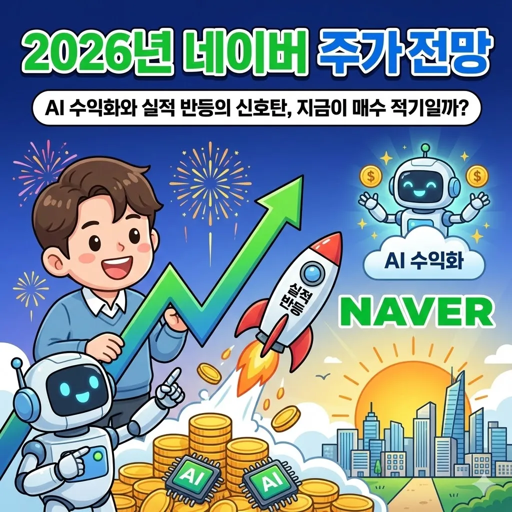 2026년 네이버 주가전망, AI 수익화와 실적 반등의 신호탄, 지금이 매수 적기일까?