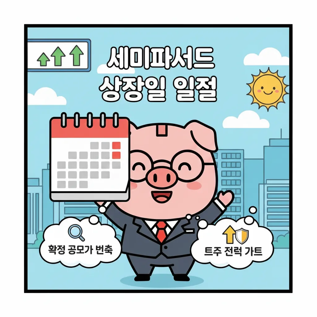 세미파이브 상장일 일정 및 확정 공모가 분석 가이드