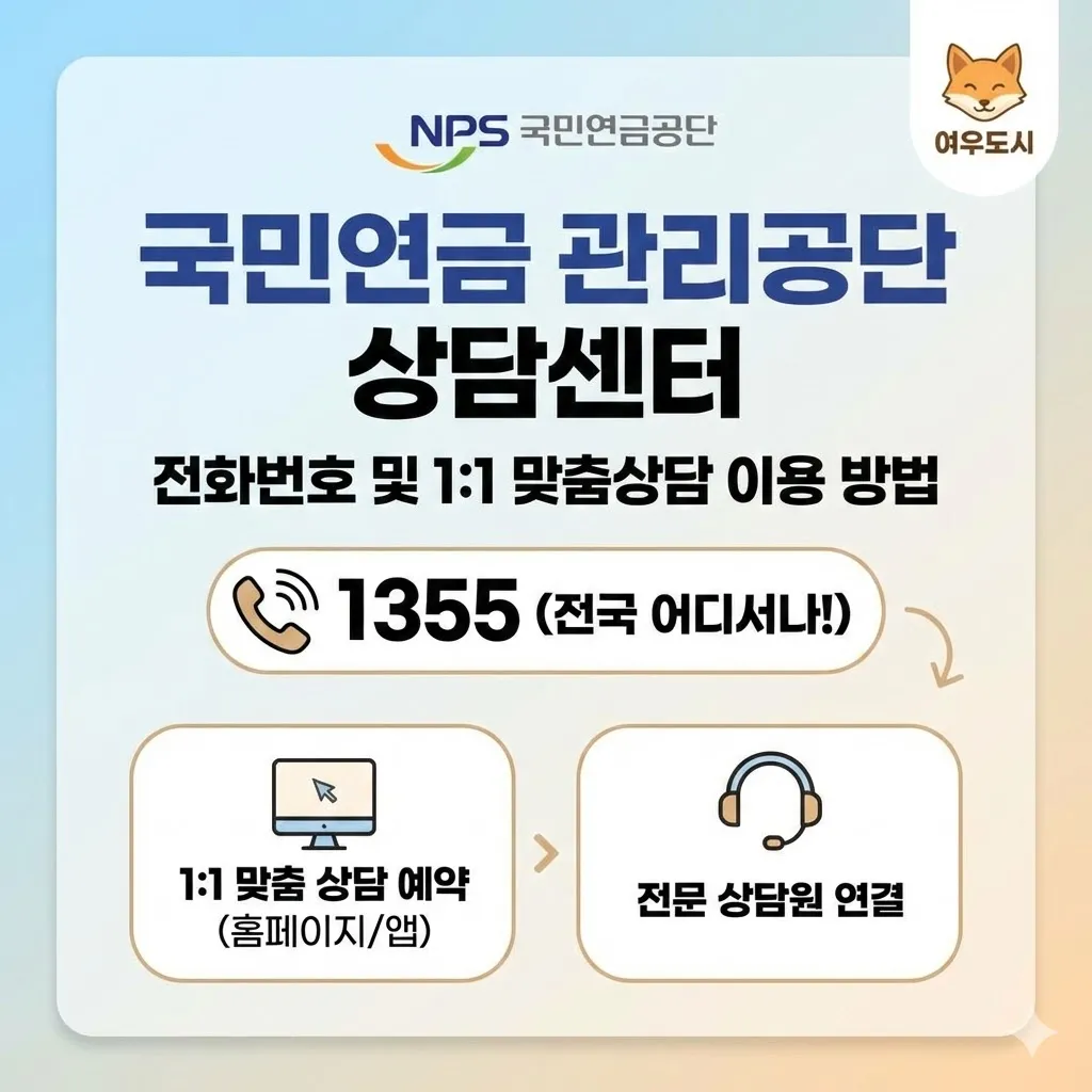 국민연금 관리공단 상담센터