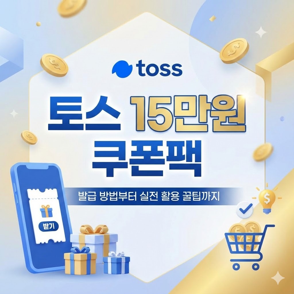 토스 15만원 쿠폰팩, 발급 방법부터 실전 활용 꿀팁까지