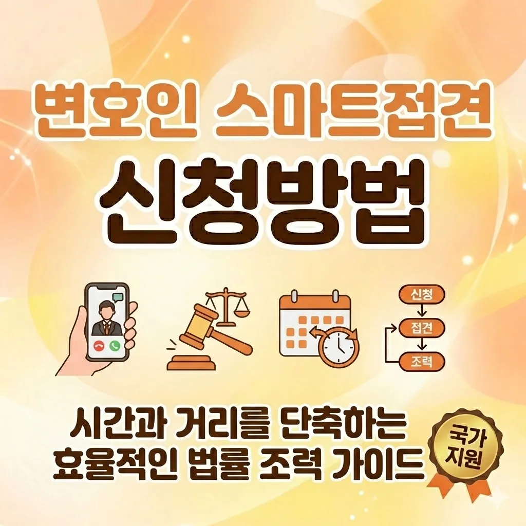 변호인 스마트접견 신청방법, 시간과 거리를 단축하는 효율적인 법률 조력 가이드