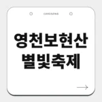 영천보현산별빛축제