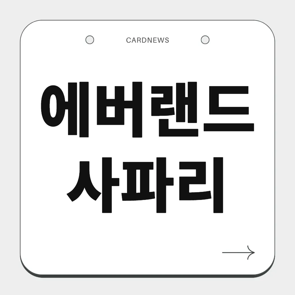 에버랜드 사파리
