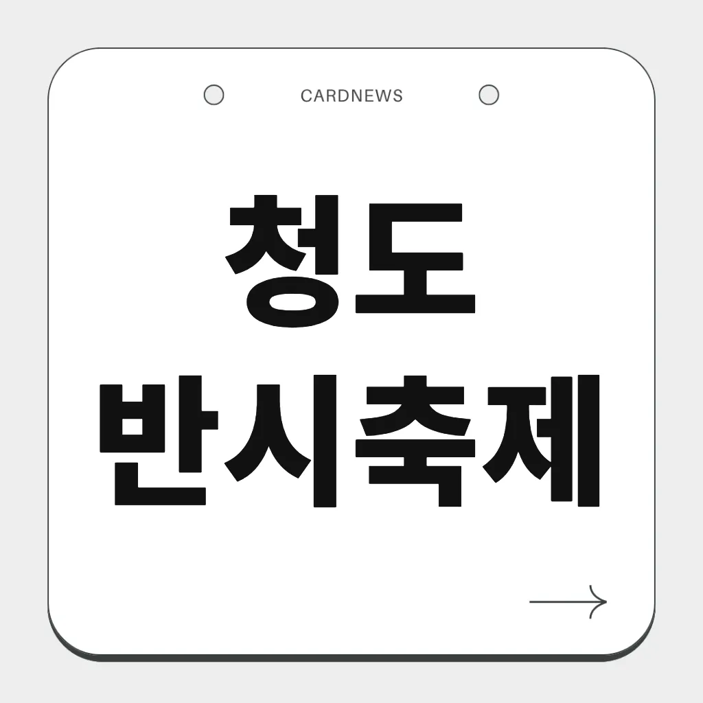 청도 반시축제